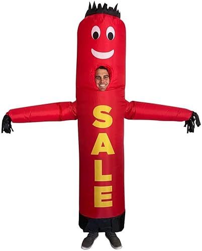 Miniatura 2 de LookOurWay Disfraz inflable de tubo de aire bailarín, para hombre