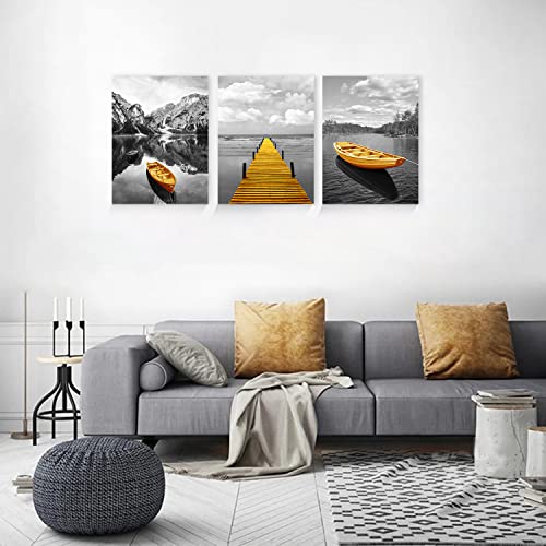 hyidecorart Nordic Nature Landscape Canvas Wall Art for Living Room Modern Artwork Bathroom Pictures Bedroom Wall Decor - Image 2
