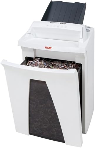 Miniatura 3 de HSM Trituradora de microcorte SECURIO AF150 L4 con alimentación automática de papel; tritura hasta 150 automáticamente/13 manualmente; capacidad de