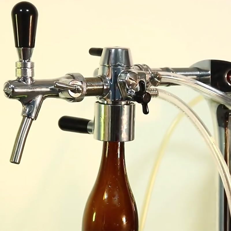 No-foam Beer Bottle Filling & Adjustable Beer Tap Professional Bottle Filler 2 In 1 Dispensing For Glass Bottle Bar brewing