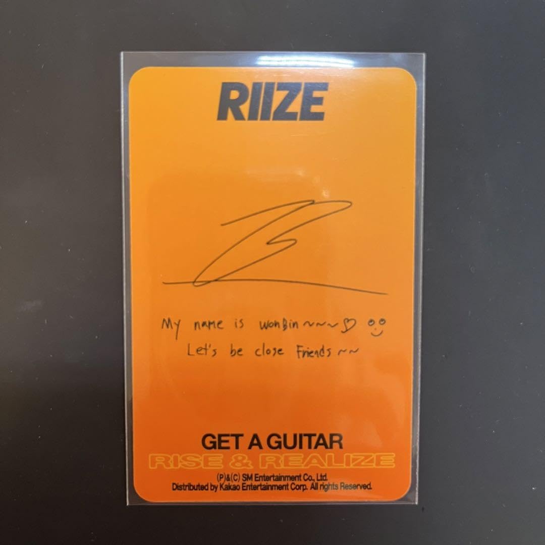 RIIZE ウォンビン Walmart ウォルマート アメリカ 限定 トレカ RIIZE ウォンビン Walmart アメリカ限定 トレカ ウォルマート 公式