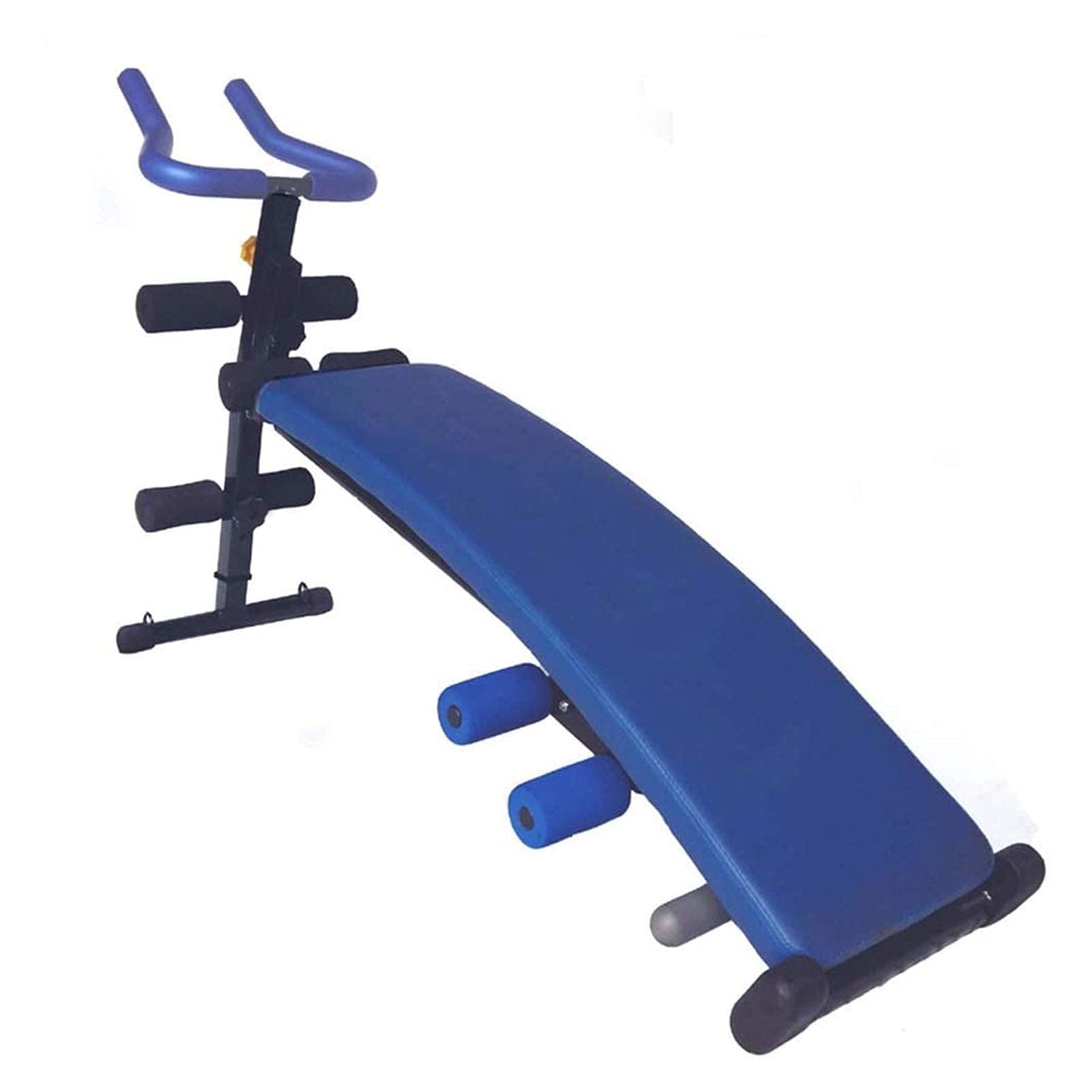 Panca Pesi, Panche Fitness Regolabili Attrezzatura per Allenamento della Forza Macchina per Addome per Adulti Sedia Sit-up Panca con manubri per Sollevamento Pesi Attrezzatura per Fitness al Coperto