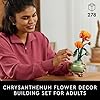 LEGO Botanicals Chrysanthemum Building Set for Adults Ages 18+ - Artificial Flower for Dinner Table Centerpieces & Decoration - Gift for Birthdays - 10368 #1