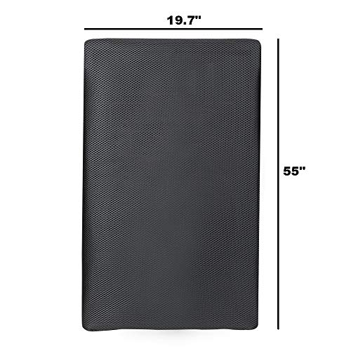 Kisstaker 57X20Inch Speaker Fabric Cloth - Stereo Grill Mesh For Speaker Box Repair-Black-Recover Your Speaker In Minutes #TOP1