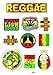Tavola A4 adesivi reggae autoadesivo per scrapbooking, A91