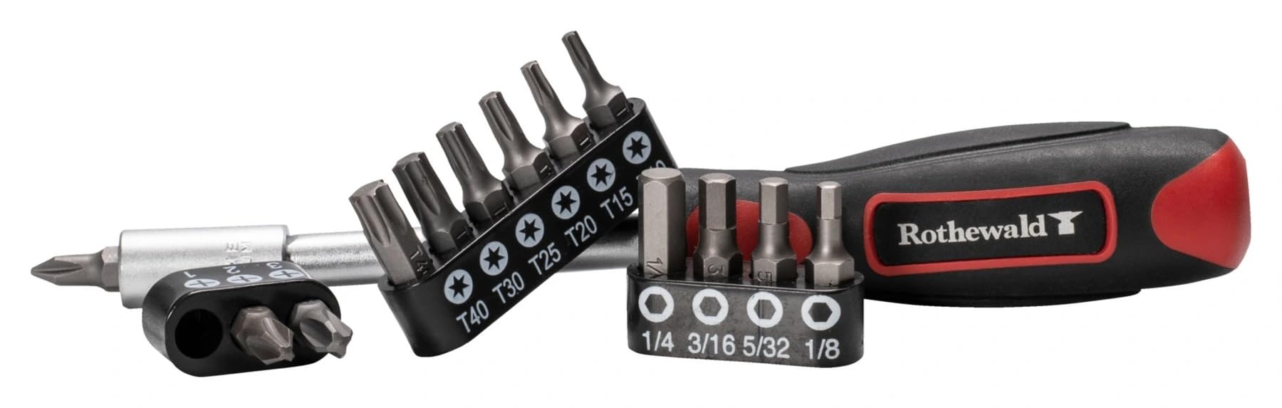 Set Utensili Professionali, 92 Pezzi, Acciaio Cromo Vanadio, Misure in Pollici - Attrezzi | Valigetta Utensili Professionale per Moto Auto Officina Chiavi a Bussola, Cricchetti, Prolunga | Custodia