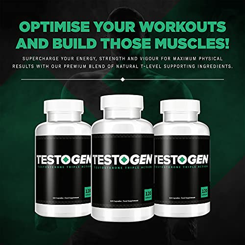 TestoGen Booster for Men - Natural Male Vitality Supplement to Combat Low Energy, Fight Fatigue, Support Weight Control… - Image 4