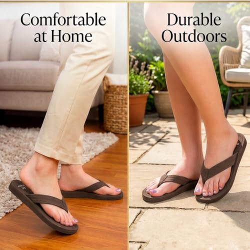 Image of ORTHO JOY Men Doctor Ortho slippers | Extra Soft comfortable and stylish flip flop slippers for Men in exciting colors |Lightweight | Anti Skid | Daily Use Chappal