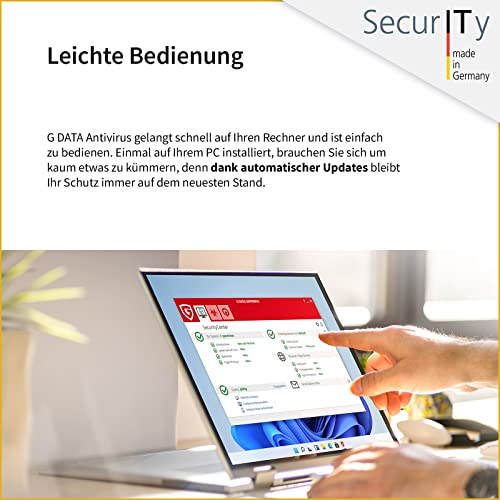 G DATA Antivirus 2022 | 1 PC - 1 Jahr | Download | Aktivierungscode per Email | Virenprogramm für Windows 10 / 8 / 7 | zukünftige Updates inklusive - Image 6