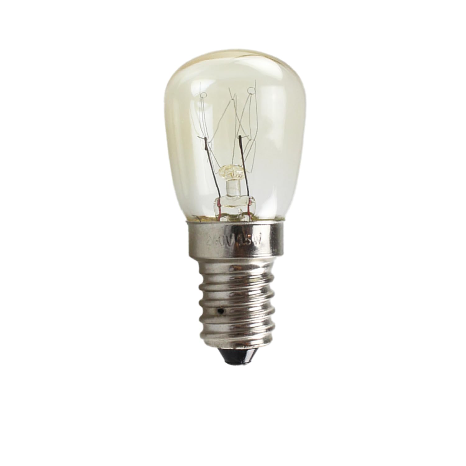 Melfi E14 Thread 15w Yellow Bulb – Energy Efficient Small Edison Screw For Himalayan Salt Lamps, Appliances, Sewing Machines, And Fridges