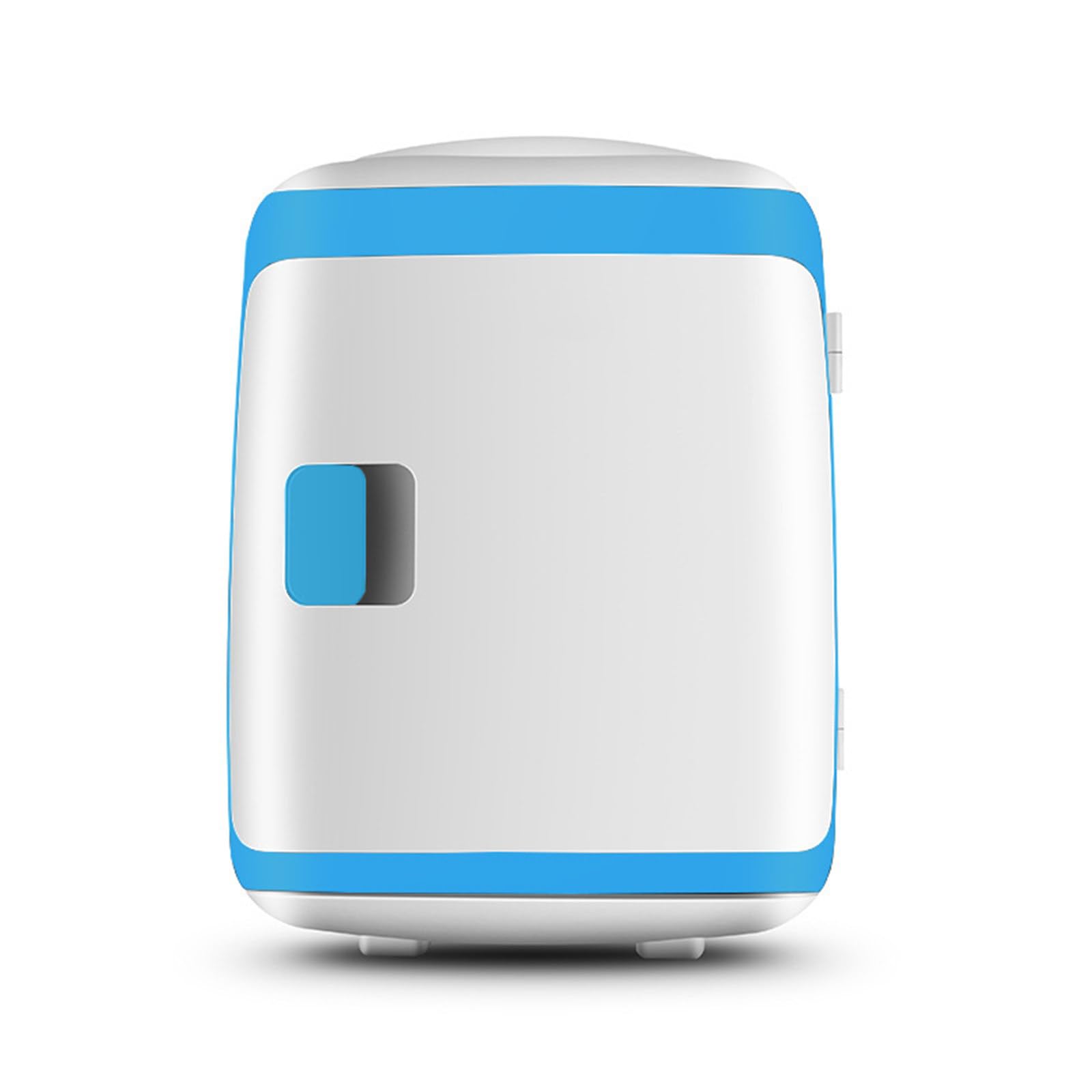 Refrigerador individual de 13L, Mini refrigerador para el hogar, refrigeración para dormitorio, coche, hogar, doble uso,Blue