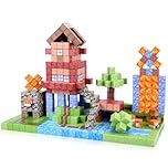 LFZXKJKJ 64Pcs Magnetic Blocks, Building Toys for Boys Girls 4-6 6-8 8-12, Early Education Sensory STEM Toys for Toddlers Kids, Education Stacking Toy Gifts for for 3+ Year Old Boys & Girls