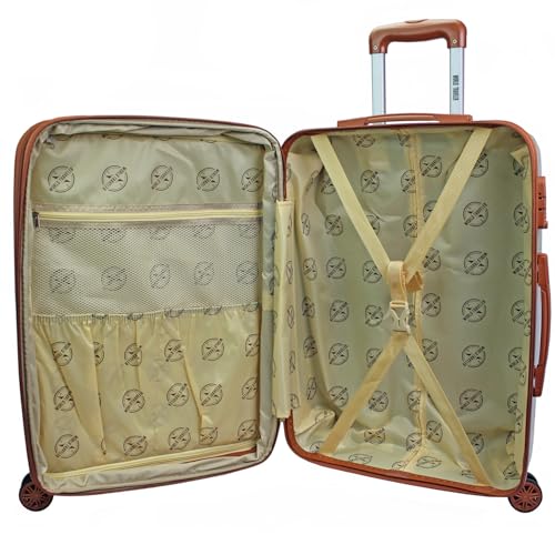 Nordic Haven Europe 24-Inch Expandable Spinner Luggage with TSA Lock - (Polycarbonate Shell, Expandable 2 Inches, TSA Lock, Dimensions: 24" X 16" X 10")2