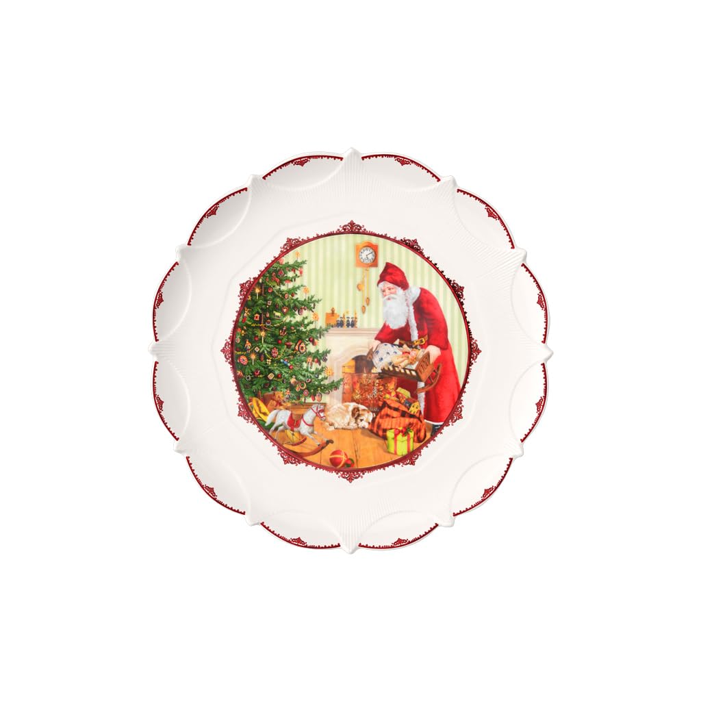 Villeroy & Boch Toy's Fantasy Plato para Galletas, Porcelain, carbón