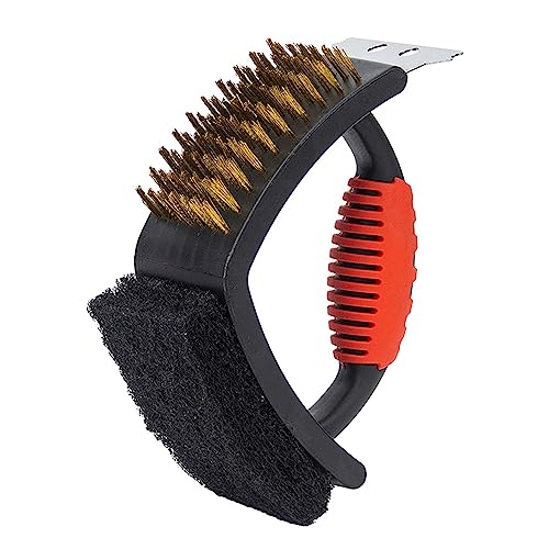 Amig Cepillo de Limpieza 3 en 1 para Barbacoas Fireplus