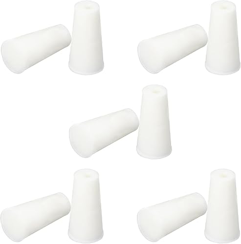 Bettomshin Tapón cónico de silicona Carboy, adecuado para orificios de 3/8 pulgadas de diámetro, para elaboración casera, cerveza, vino, kombucha,