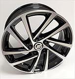 llantas seat ibiza 15 C. B: 57,1 1 Wonder Llantas de Aleación NAD 6,5 16 5X100 42 57,1 Compatible Con Audi A1 Seat Ibiza VW Polo Golf 4 el Cruce en T Negro Brillante Diamante
