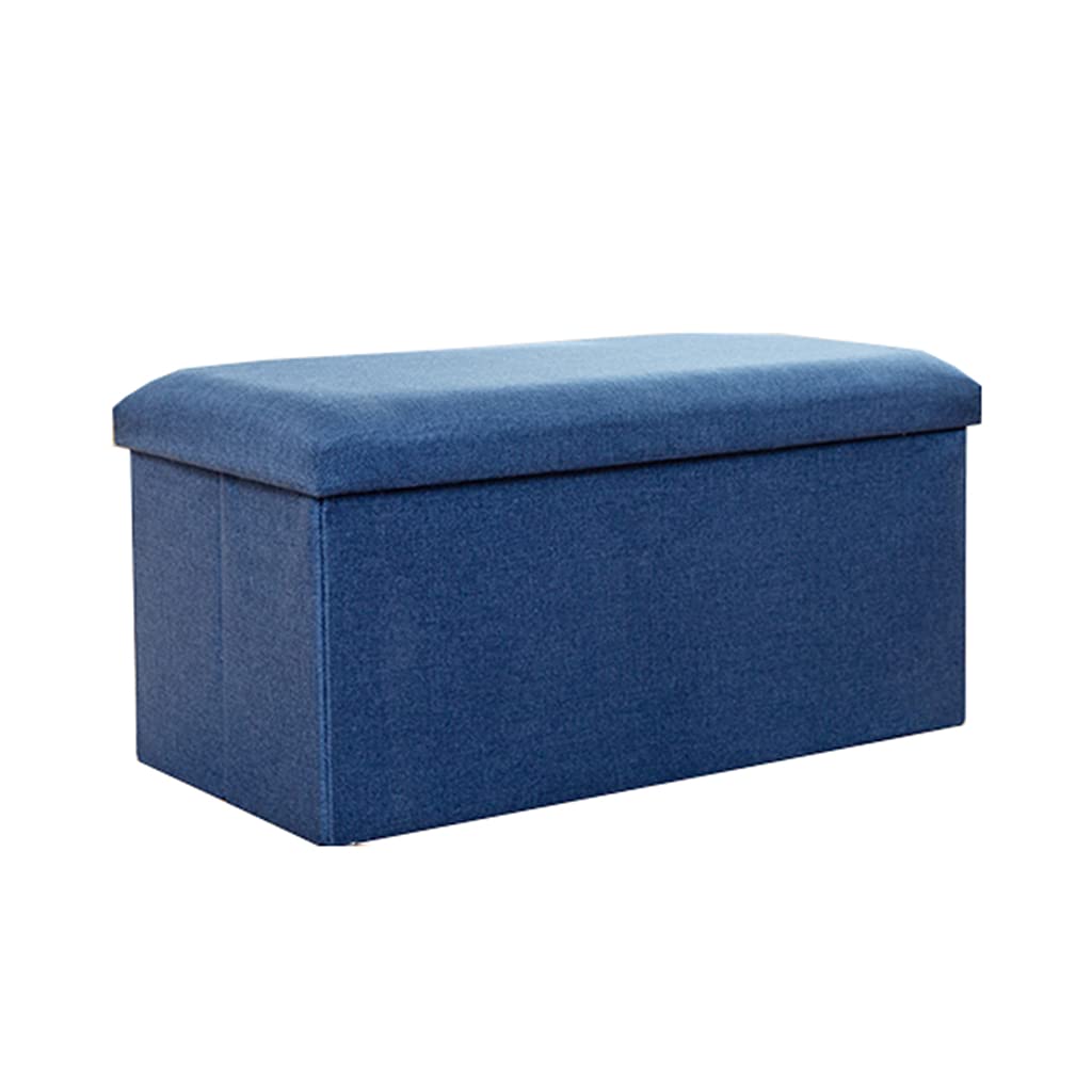 Repose-pieds et pouf de rangement coffre pour un salon ordonné et une assise d'appoint