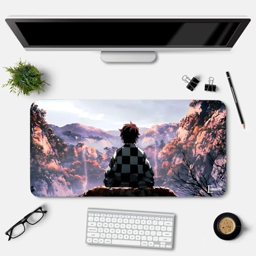 Image of Anime fearturing Large Gaming Mouse Pad, Extended Desktop Mat, 58 x 28 cm (DS 23)