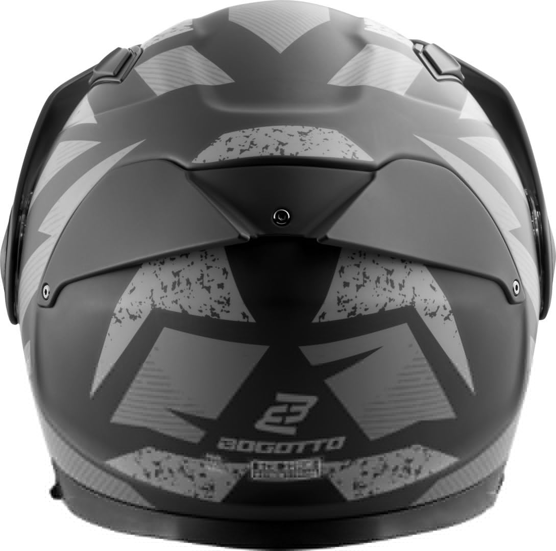 Bogotto FG-102 Safari Casco da enduro in fibra di vetro