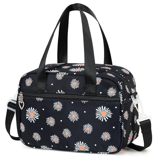 Joyfulife 2Pcs Daisy Backpack with Lunch Box Kids Backpack for Girls School Bags for Elementary Primary Middle School Students - image 6