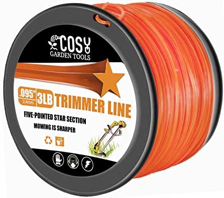 FORESTER Heavy Duty Twisted Trimmer Line - Universal Trimmer Line