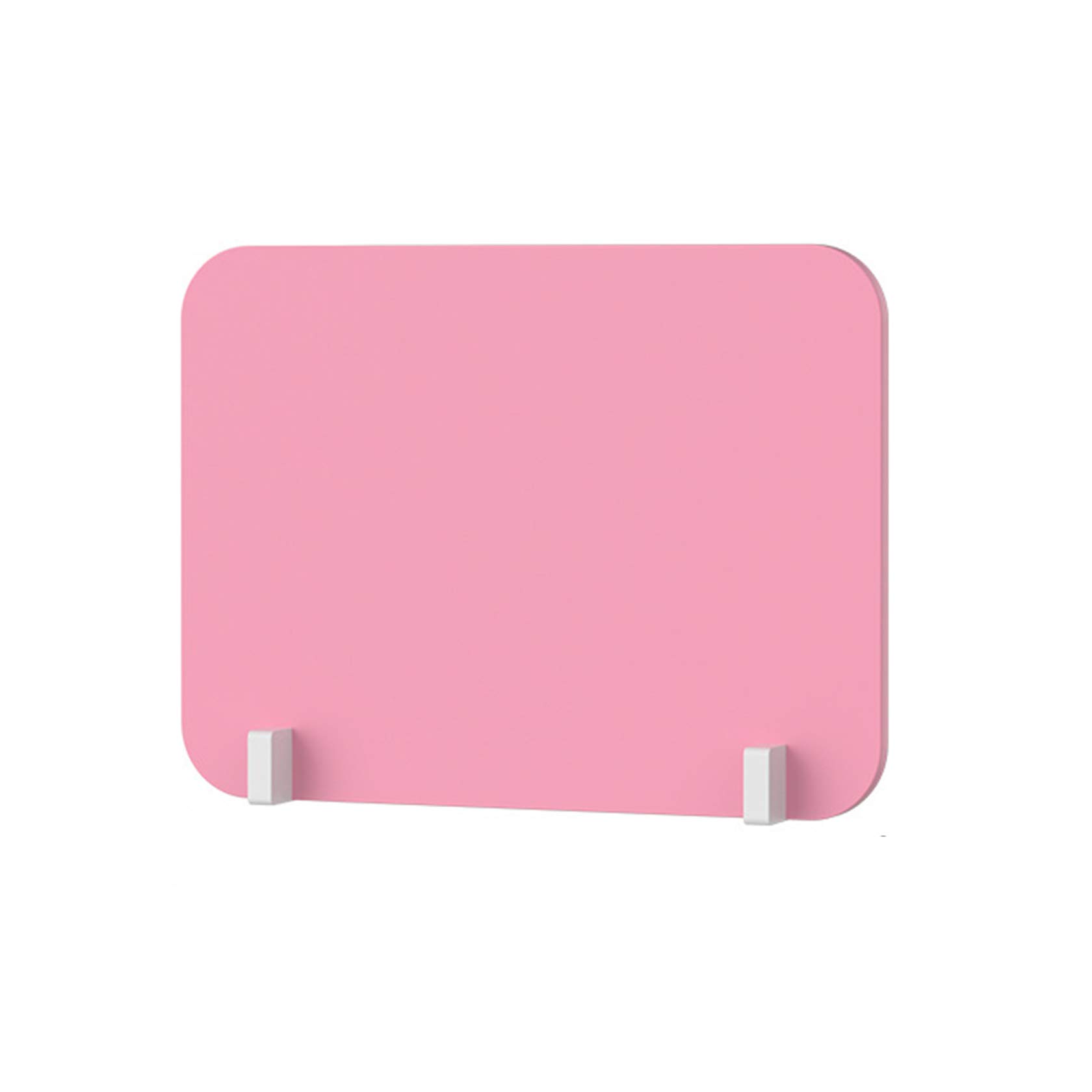 Panneau de séparation de bureau en acrylique avec clips transparents amovibles