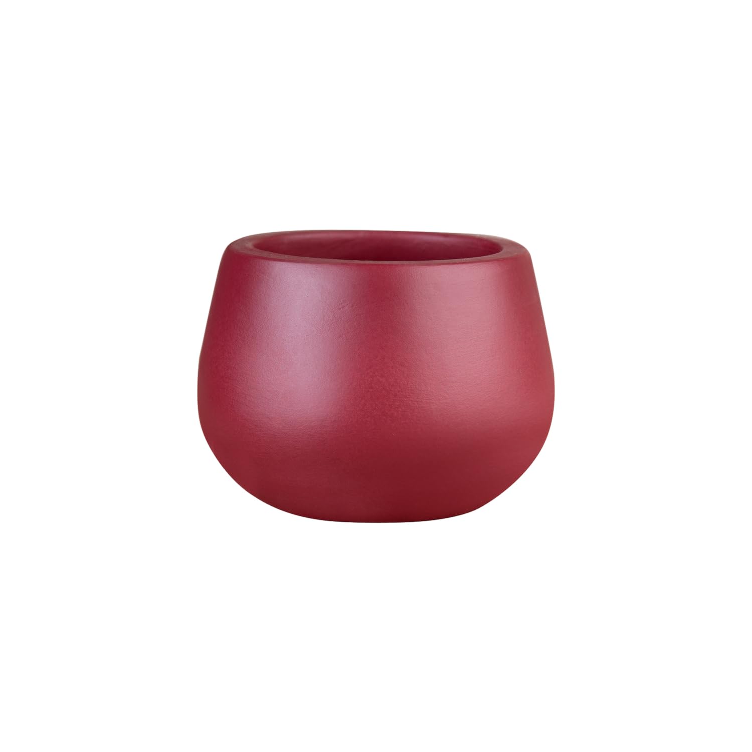 Artmansha Minimal Maroon pot for indoor plants| Terracotta flower pot| Size- 4.3 x 3.9 inch| with Drainage Hole| Plant Not Included| planters for living room (B0CL513397) Amazon Price History, Amazon Price Tracker