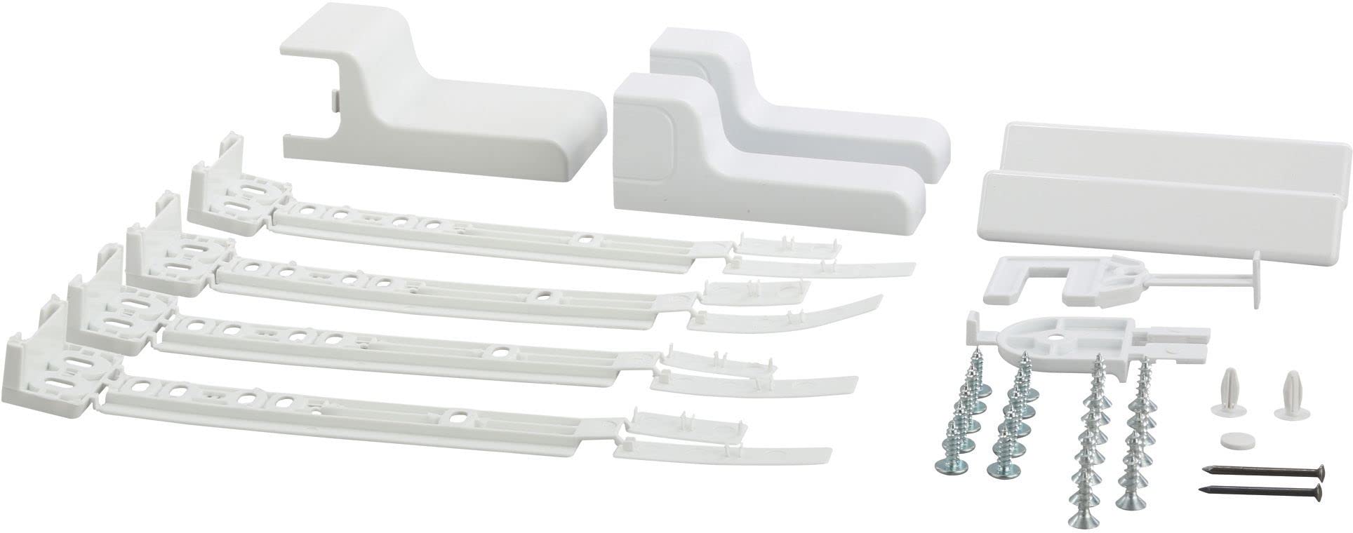 Kit fissaggio congiunzione per frigoriferi incasso compatibile con Bosch Siemens Neff 00266763