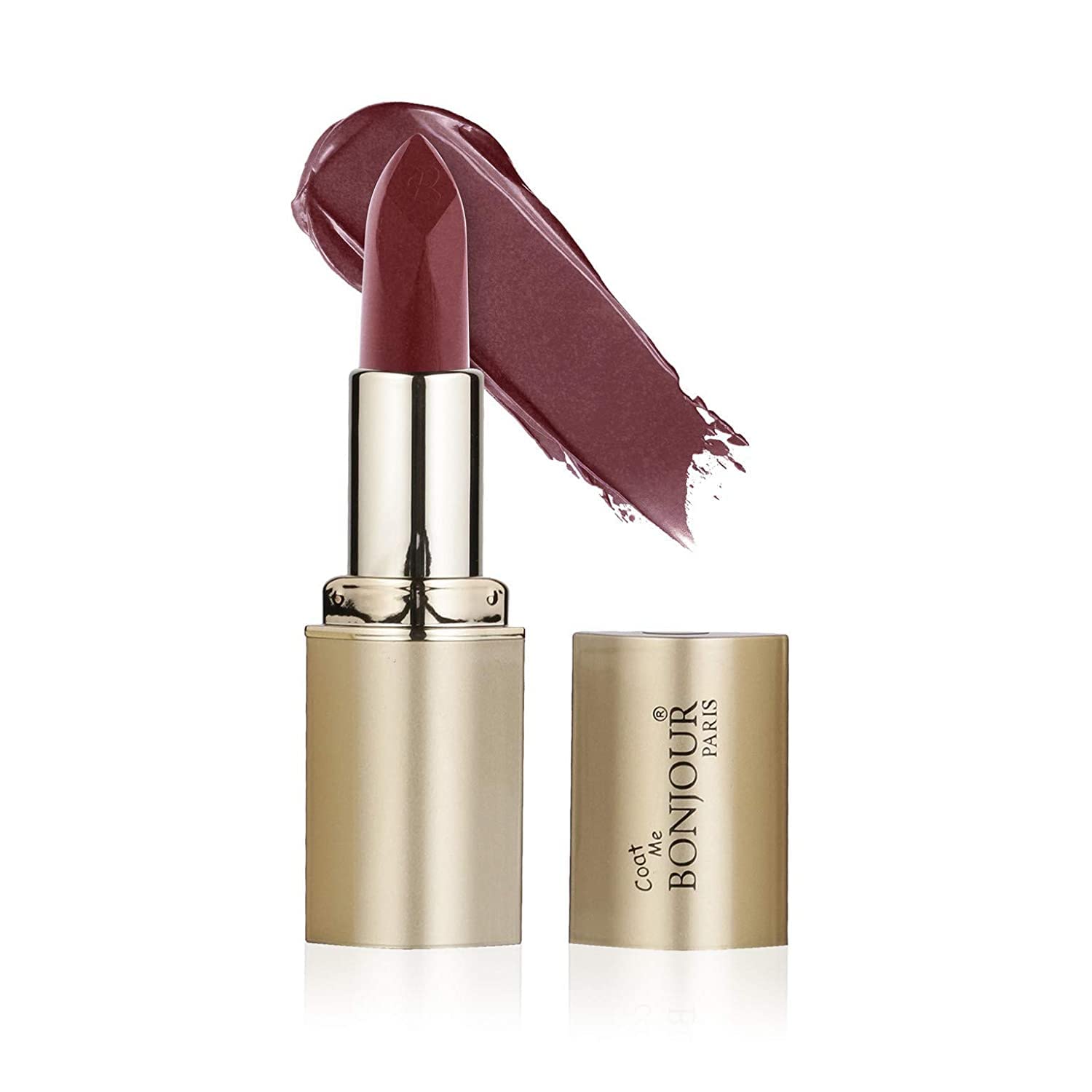 BONJOUR PARISPremium Lipstick, Reddish Brown, 4.2g