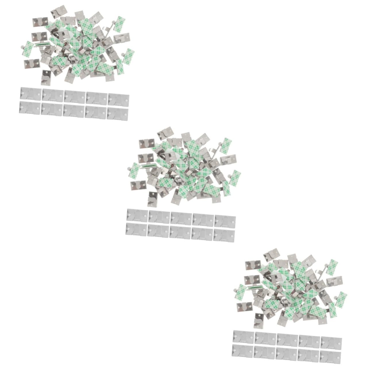 DOITOOL 3 Sets Selbstklebende Kabelclips Mit Starkem Halt Drahtklemmen Für Drahtkabel Kabel-organizer Für Geräte Schreibtisch-draht-organizer Zum Aufkleben Von Drahtclips 50 Stück * 3