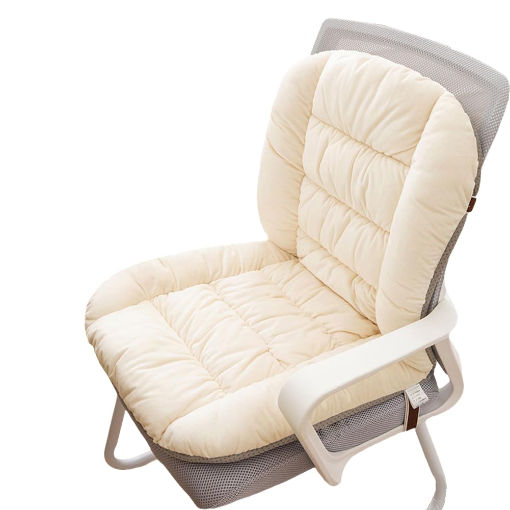 Coussins de bureau et de chaise ergonomiques blancs contre la dureté du siège