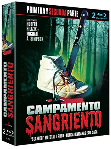 Pack Campamento Sangriento - Parte 1 y 2 (Sleepaway Camp) [Blu-ray]