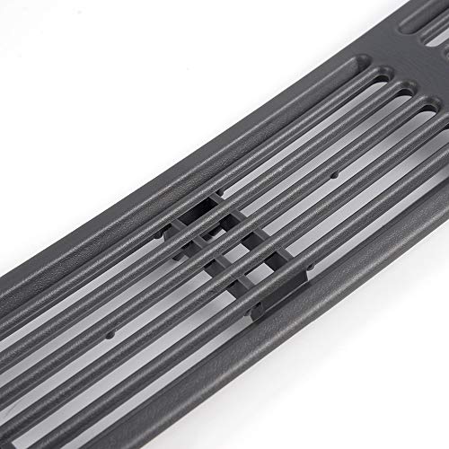 G-Plus Grey Graphite Dash Defrost Vent Cover Grille Panel Compatible With Chevy Blazer S10/Gmc Jimmy Oldsmobile 1998-2004 Suv Pickup Truck #TOP3