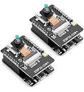 FORIOT 2Pcs ESP32-CAM-MB Development Board ESP32 Wi-Fi BT Board with 2MP OV2640 Camera Module Mic...