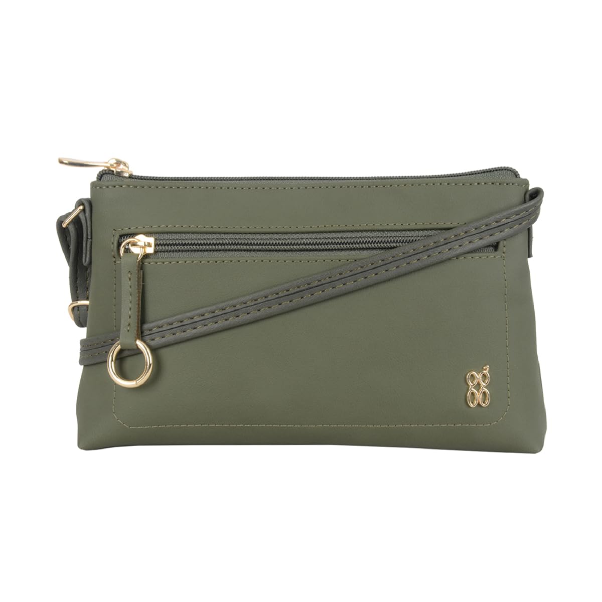 Baggit Women Green Satchel Sling Bag Xs Size | Ladies Stylish Casual Cross Body Purse Handbag (B0CZRX4FYP) Amazon Price History, Amazon Price Tracker