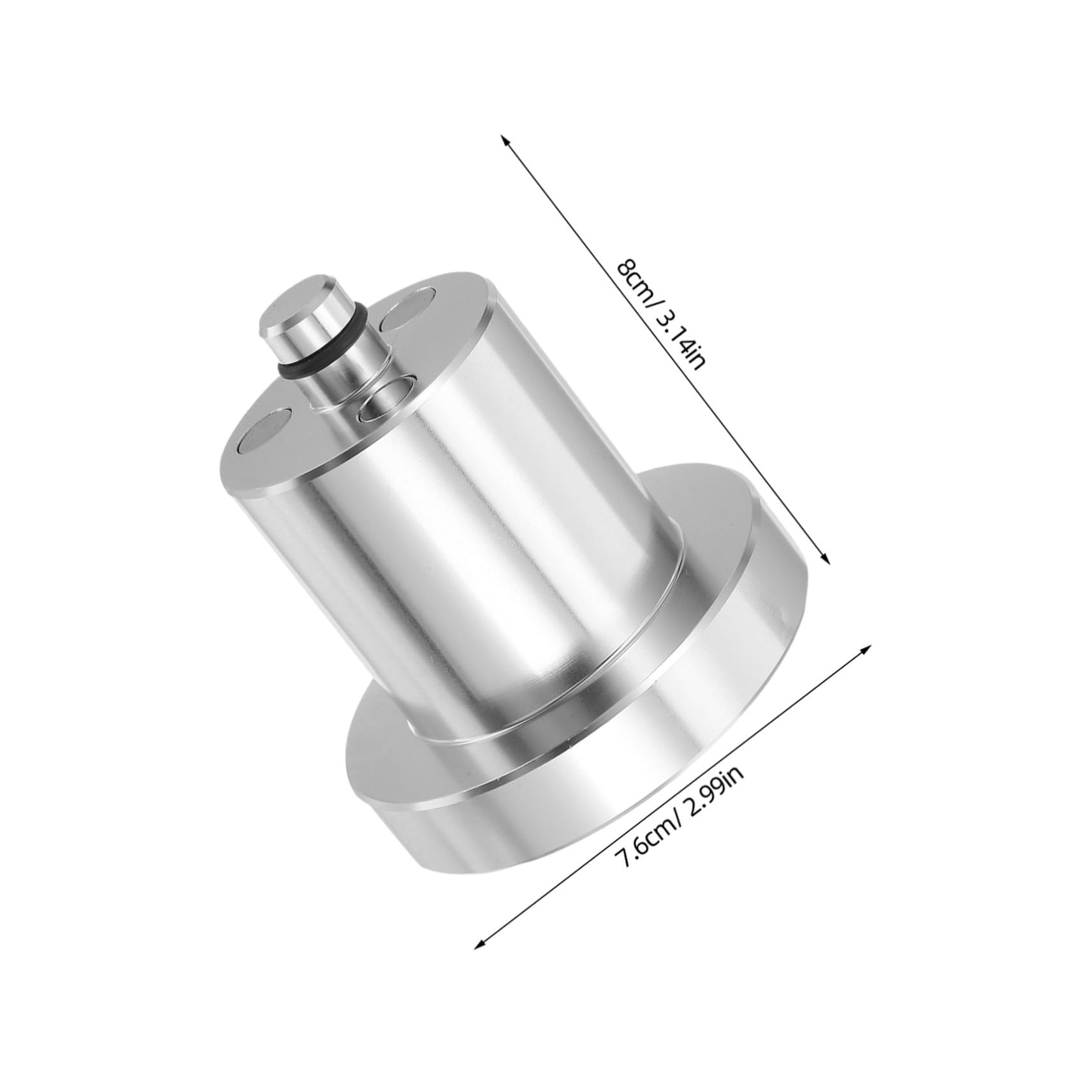 STOBAZA 4 Stück Aluminium Wagenheber Pad Adapter Antirutsch Dämpfend für Hydraulischen Wagenheber Schutz für Fahrzeugrahmen und Boden Geeignet für Elektroautos Suvs und Limousinen