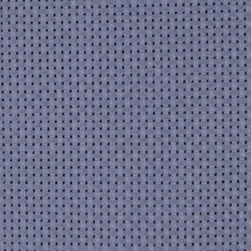 Image of KCS 19 inch x 28 inch(48cmx72cm) 11CT Counted Cotton Aida Cloth Cross Stitch Fabric (Light Steel Grey)