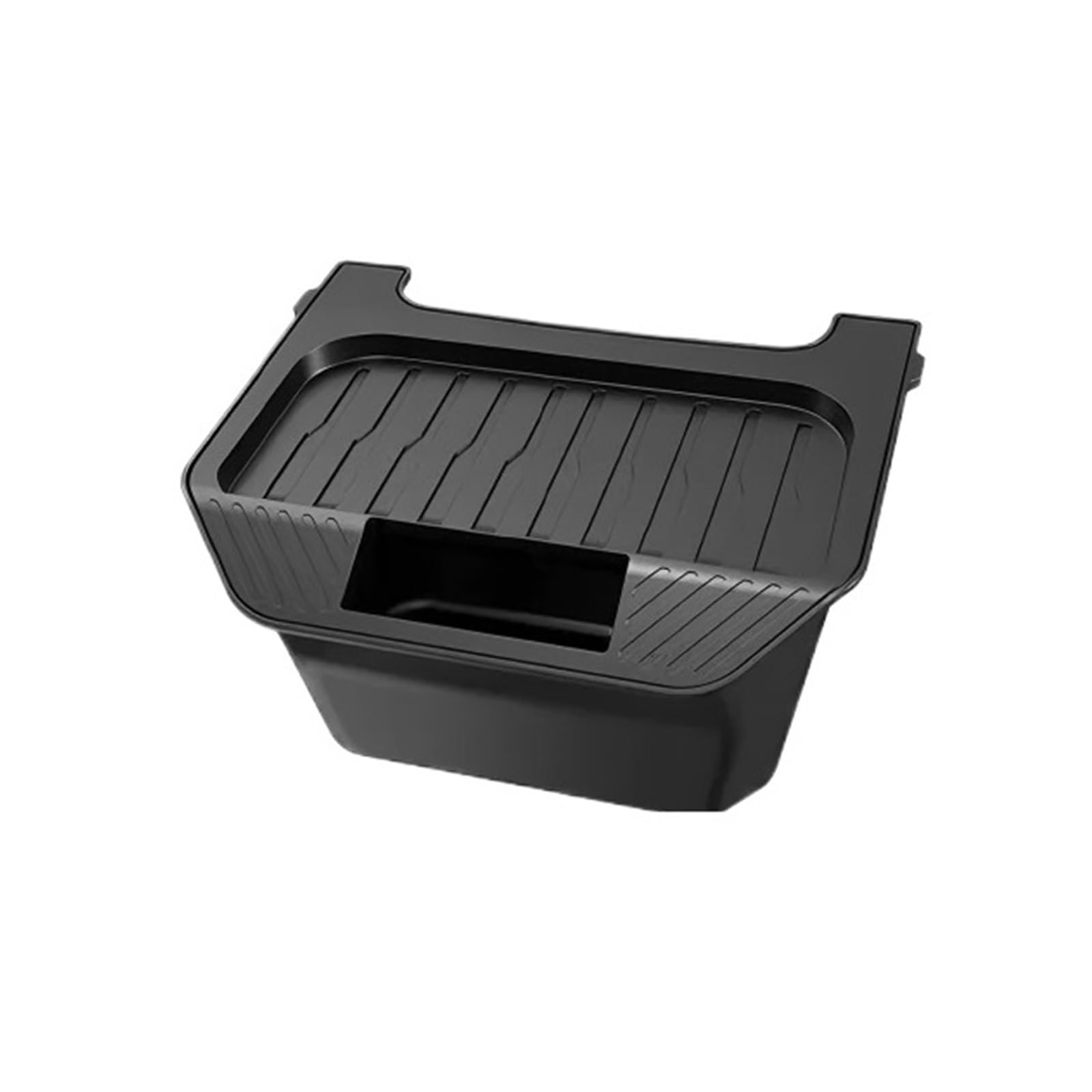 Zoinary car centre console organiser For Tesla For Model Y Juniper 2025 2026 Rear For Seat Storage Box Organizer Center Console Bins Backseat Trash Can