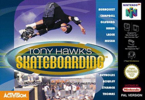 Tony Hawk's Skateboarding - [N64]