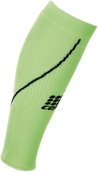 CEP Womens Progressive+ Calf Sleeves Flash Green/Black III (12.5-15 Calf)
