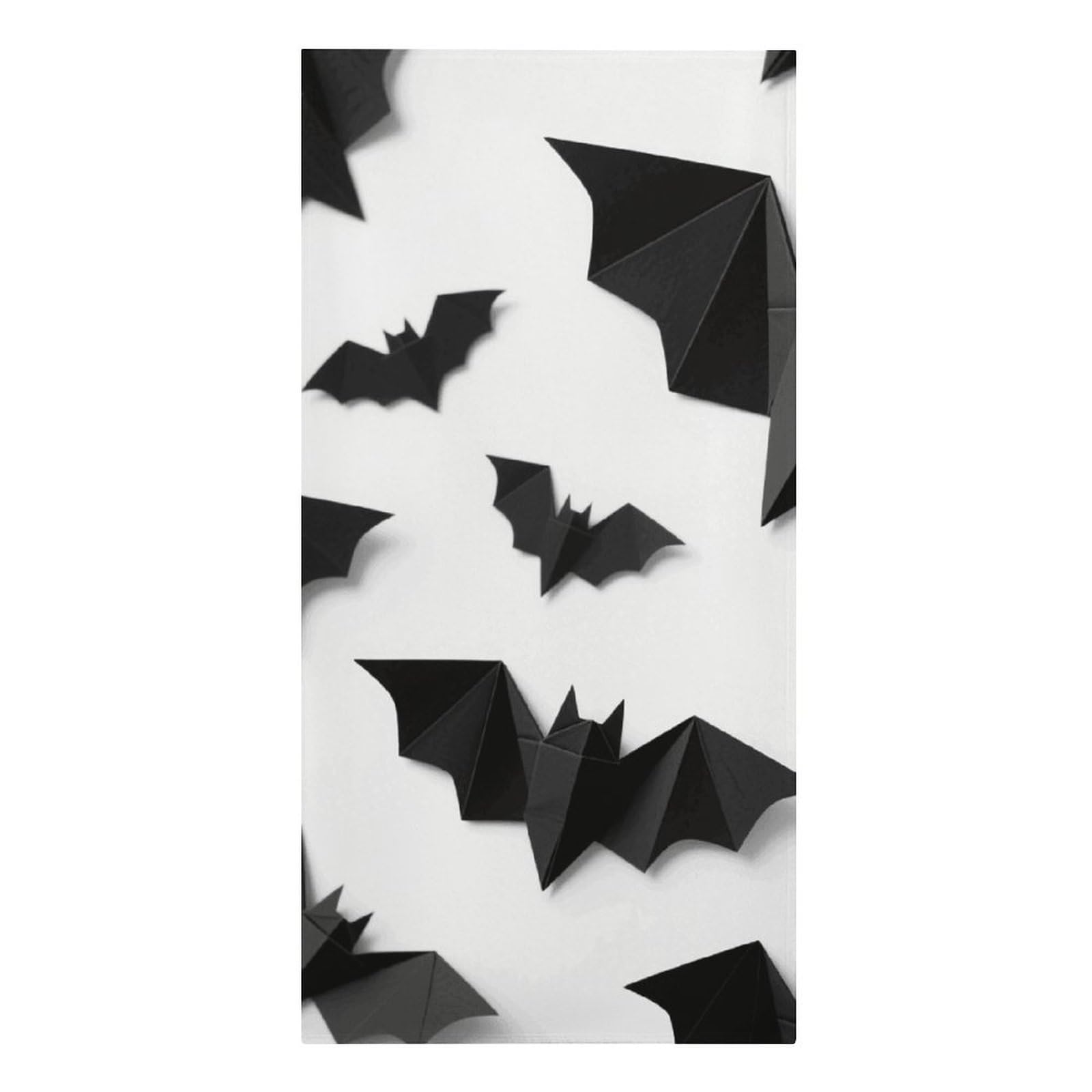 asbwuo Halloween Bats Beach Towels Extra Large Quick Dry Absorbent