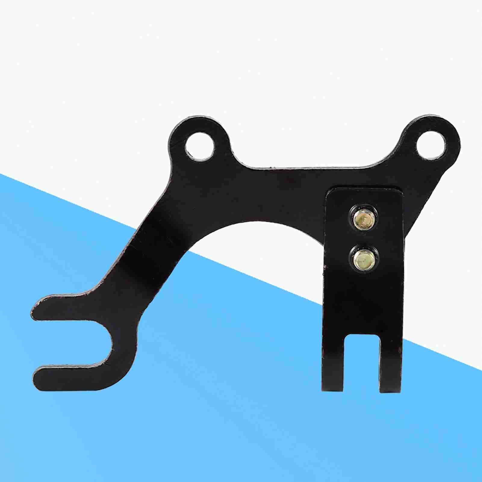 Disc Brake Adapter, Bicycle Disc Brake Conversion Adjustable with Bicycle Seatposts Clamp Frame Adaptor Mount