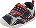 pediped Grip-N-Go Adrian Sneaker (Toddler),Navy/Grey/Red,23 EU (7 M US Toddler)