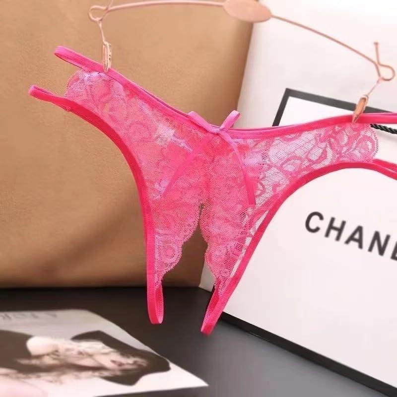 Spitzen-Tangas für Damen, Stretch, French Knickers, Übergröße, G-String, Tanga, sexy Unterwäsche mit Schleife hinten, Hipster-Höschen, freche Bikini-Tangas mit niedriger Taille, Slips, ausgehöhlt,
