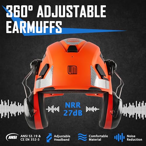 Casco de seguridad forestal UM ULTRAMAXX 6 en 1 con visera miniatura 6