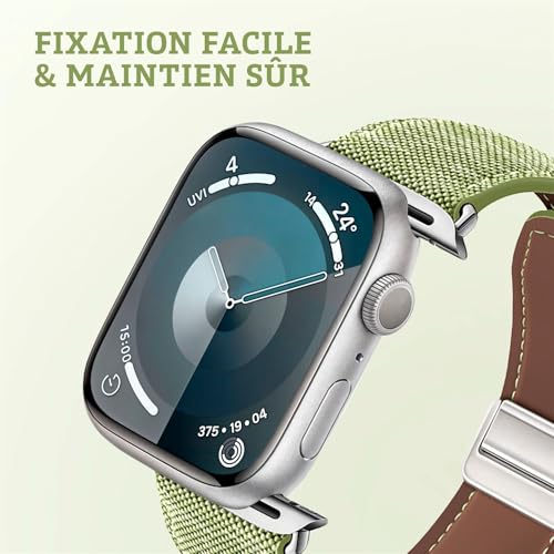 Denim Loop Apple Watch Series 8 accessoire de montre connectée 45 mm - 5