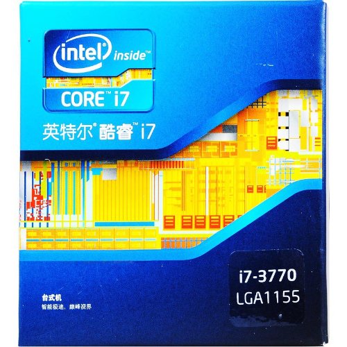 Intel Core i7-3770 Processor 3.4GHz Box 8MB Smart Cache - Processors (Intel® Core™ i7 3rd Generation, 3.4GHz, LGA 1155 (Socket H2), PC, 22nm, i7-3770)
