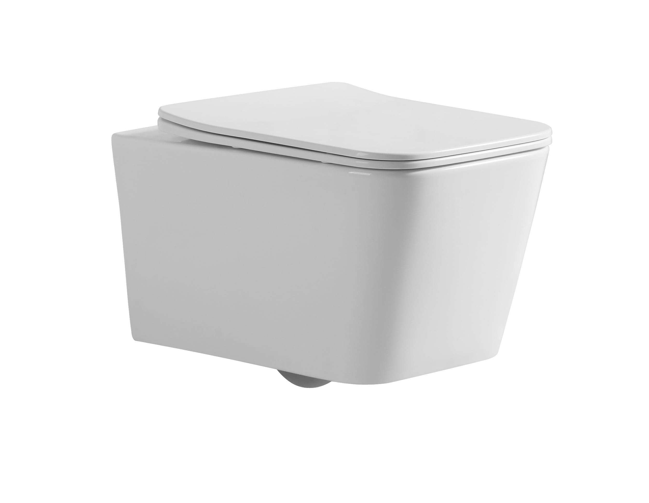 Imprese BILOVEC TWIST – Miska WC wisząca Rimless, Tornado Flush, Slim Soft Close Seat, 52 × 36 cm
