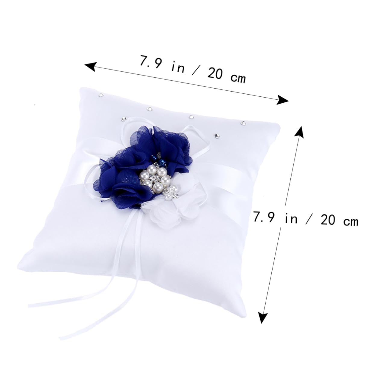 Cabilock 3 Pezzi Cuscino Da Matrimonio 20x20cm Cuscino Da Portatore Tessili Per La Casa Per La Decorazione